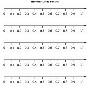 number numbers Free Printable on line worksheet missing Decimal number a worksheet ks2 Number  tenths Lines line â€“