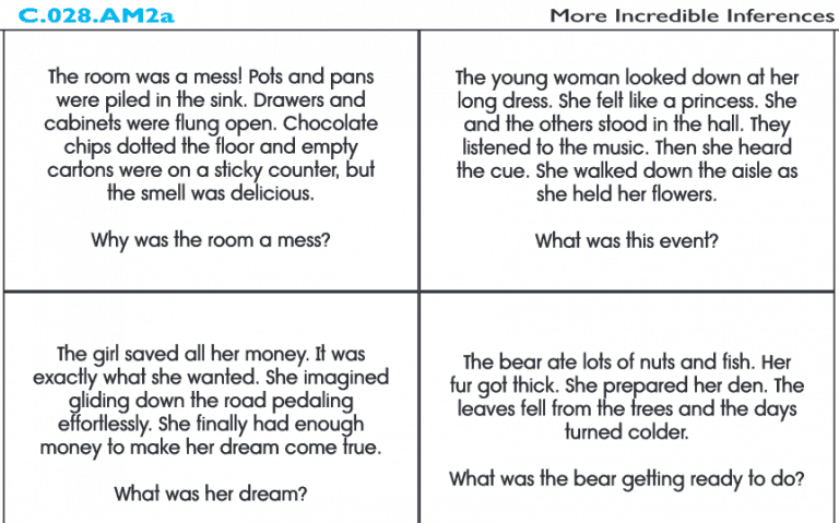 Drawing Inferences Worksheets - The Teachers' Cafe - School Education