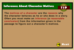 Character Motives Lesson - The Teachers' Cafe