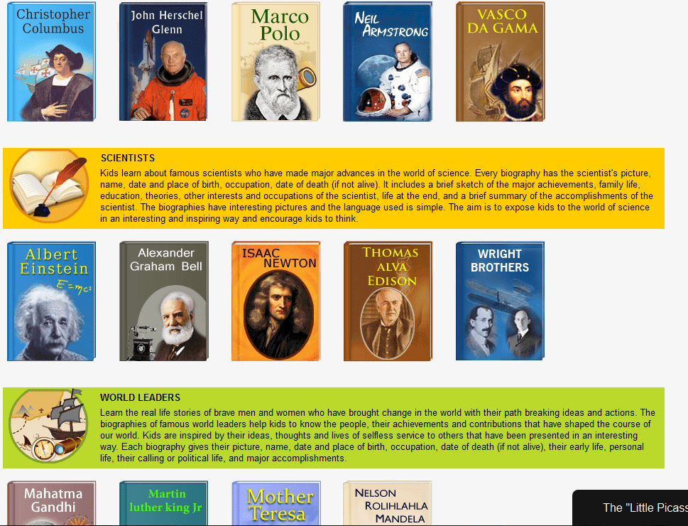 free biographies to read online