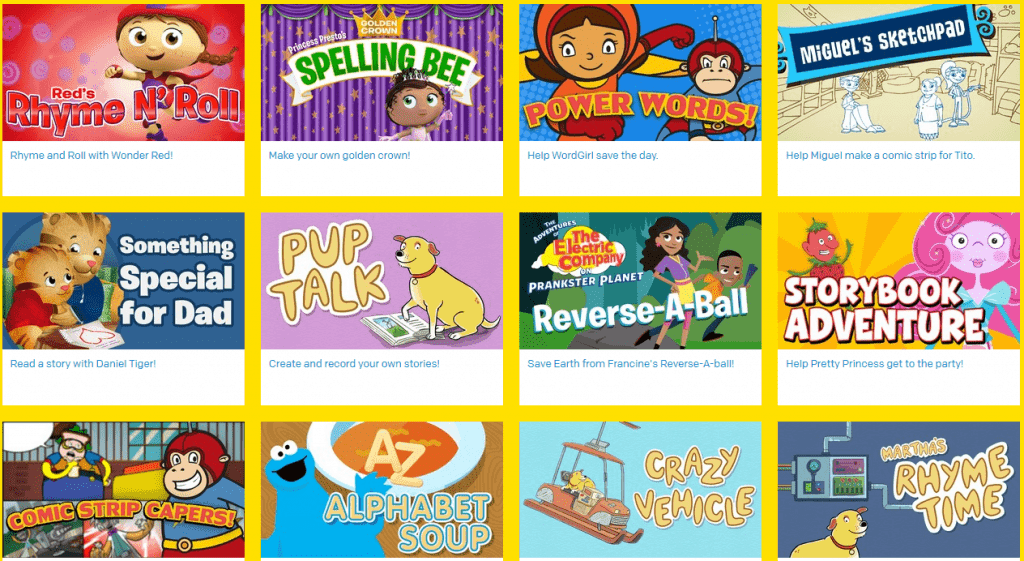 free online reading games for kindergarten